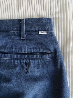 Levi's Strauss & Co Men's Navy Straight Jeans Chino Trouser